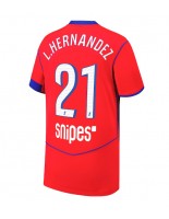 Paris Saint-Germain Lucas Hernandez #21 Alternativní Dres 2025-26 Krátký Rukáv